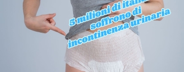 Incontinenza urinaria: 5 milioni di italiani tra disagio e imbarazzo